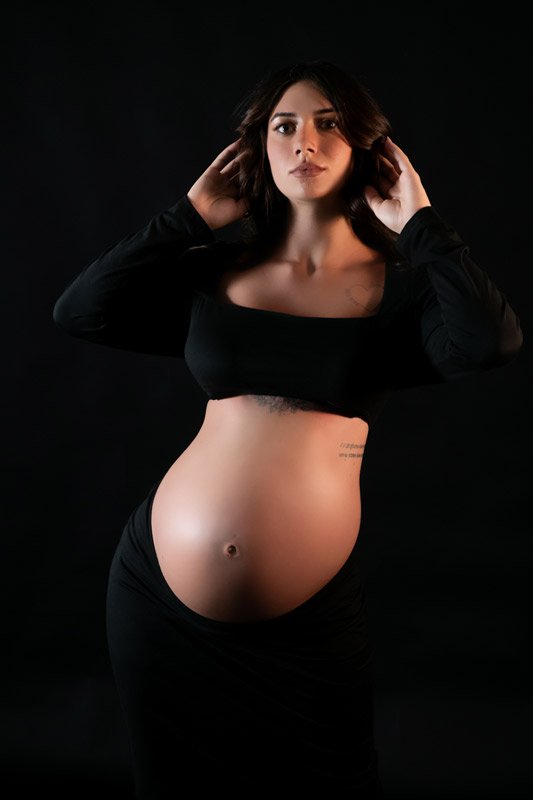 fotografia di Ragazza in gravidanza