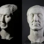 Foto Opera d'arte busto di Cesare